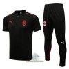 AC Milan Trainings Polo 2022-23 Zwarte - Heren